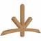 Ekena Millwork Alberta Smooth Timber Gable Bracket, Western Red Cedar, 60"W x 32"H x 3 1/2"D x 3 1/2"F, 13/12 Pitch GBW060X32X0404ALB00SWR - alternate 4